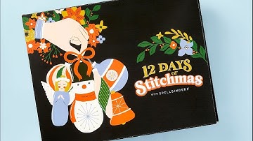SPOILER Spellbinders 12 Days of Stitchmas - I