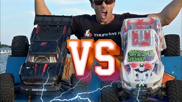 New Outcast 8s V2 VS Traxxas Xmaxx!!!