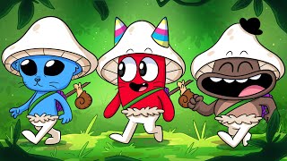 GARTEN OF BANBAN, But They're SMURF CAT?! Garten of Banban Animation