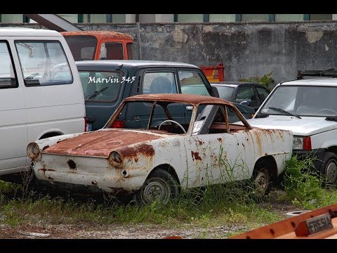 Due Sane Risate Tra Vecchie Auto Arrugginite Fiat 600 Vignale E Lancia Flavia Youtube