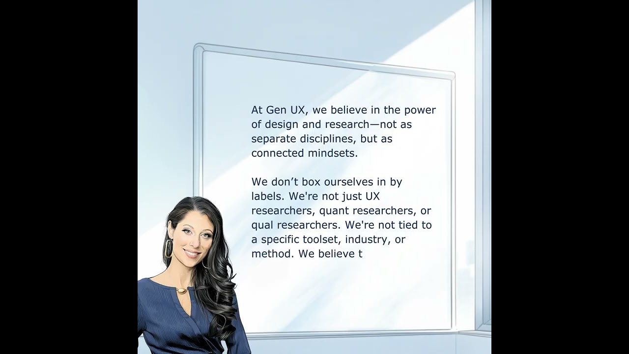 The Gen UX Way | Power of Design & Research