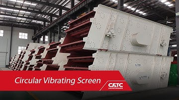 Double Deck Portable Stone Crusher Round Circular Vibrating Screen-CFTC MECHANICAL