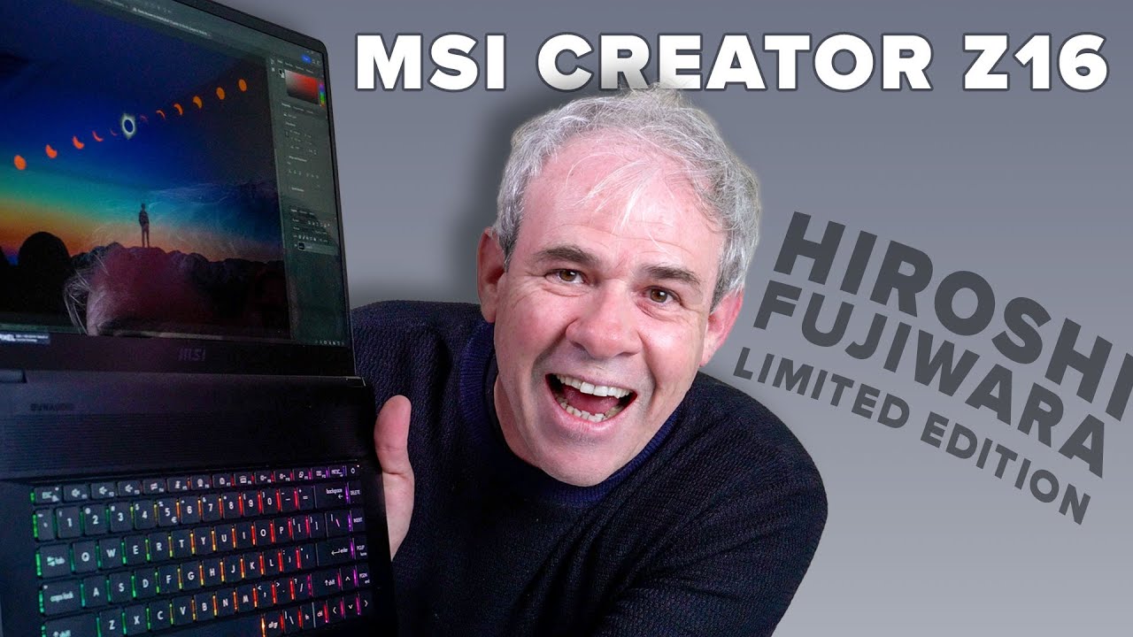 MSI creator Z16 - awesome laptop for creators - YouTube