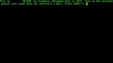 Cromemco CB-308 (1977)