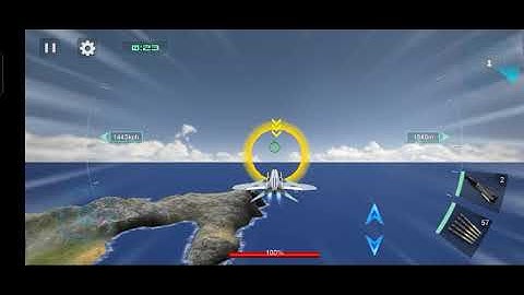 sky fighters 3d game | level 1-2 | battle with aircraft and missiles