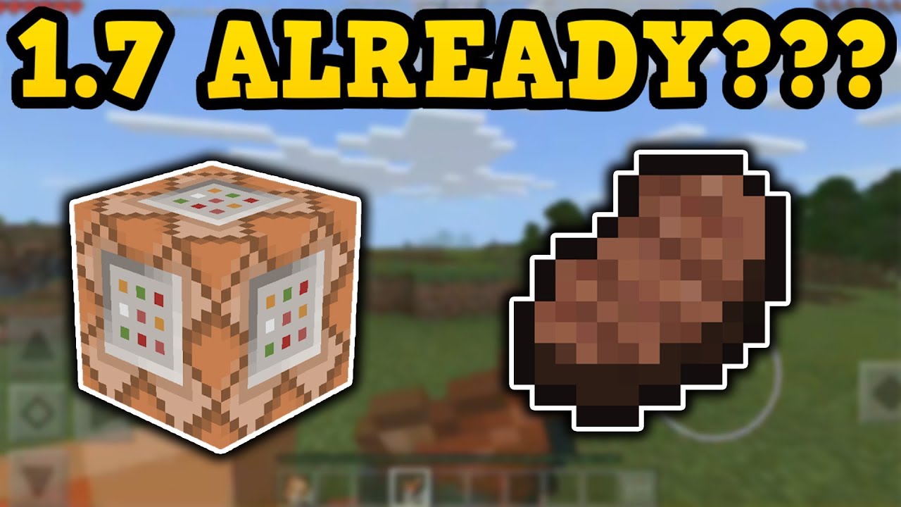 Minecraft Xbox / PE - 1.7 Update In BETA ALREADY?