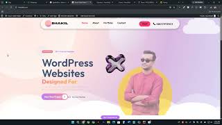WordPress Web Design Portfolio Showcase | Elementor & Royal Animation Projects
