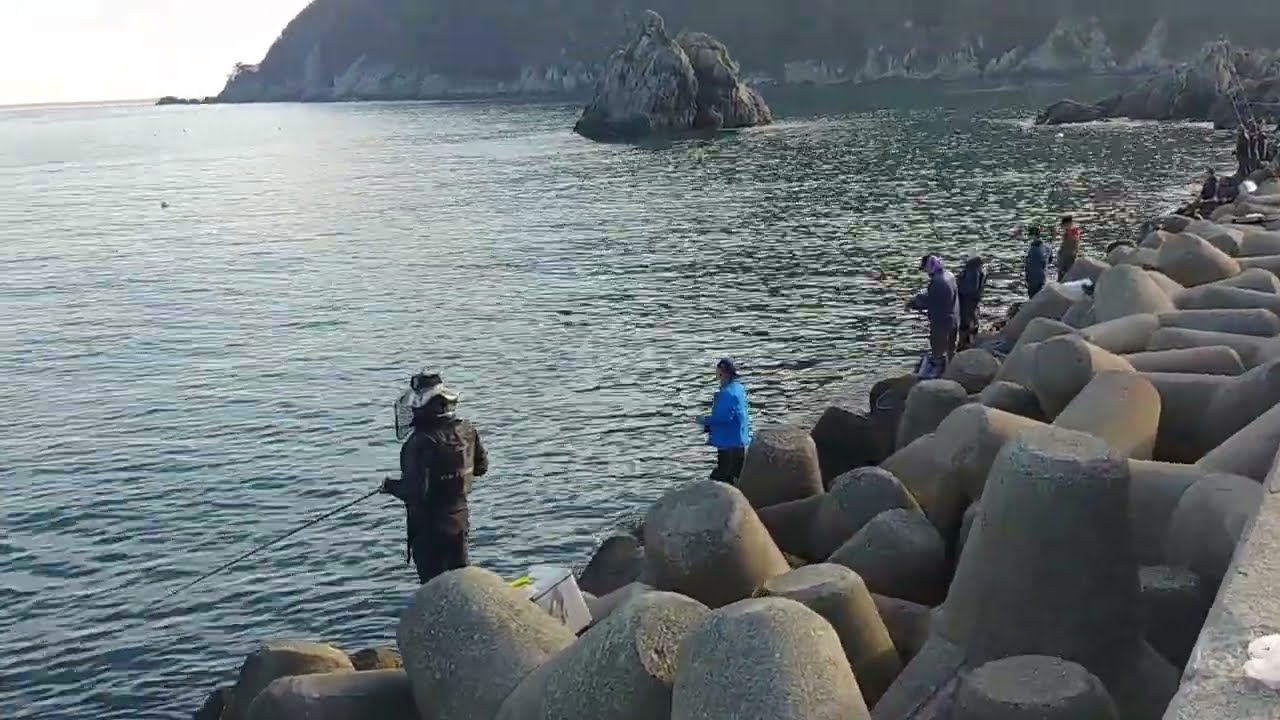 부산 가덕도 새바지  Busan Gadeokdo Daehang Saebagi Breakwater