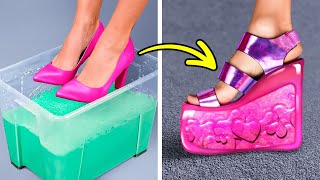 DIY CRYSTAL SHOES FROM TIKTOK | Stunning DIY Accessories And Jewelry