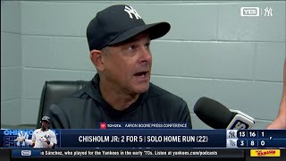 Celebrity Aaron Boone recaps Yankees hitting nine homers in 13-3 victory over Tampa Bay after rain delay Net Worth