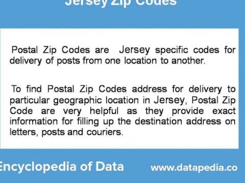 About Jersey Postal Zip Code Finder