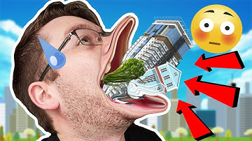 *OMG* SUCKING UP AN ENTIRE CITY!? | Hole.io