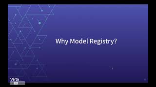Simplifying MLOps with Model Registry
