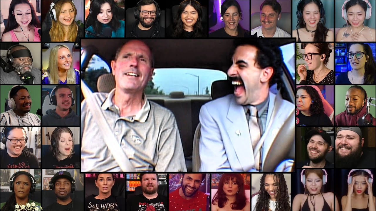 Driving lessons Scene | Borat (2006) * Reaction Mashup