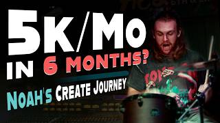 Can He Build a $5K/Month Audio Production Business in 6 Months | Noah’s CREATE Journey – Ep. 1