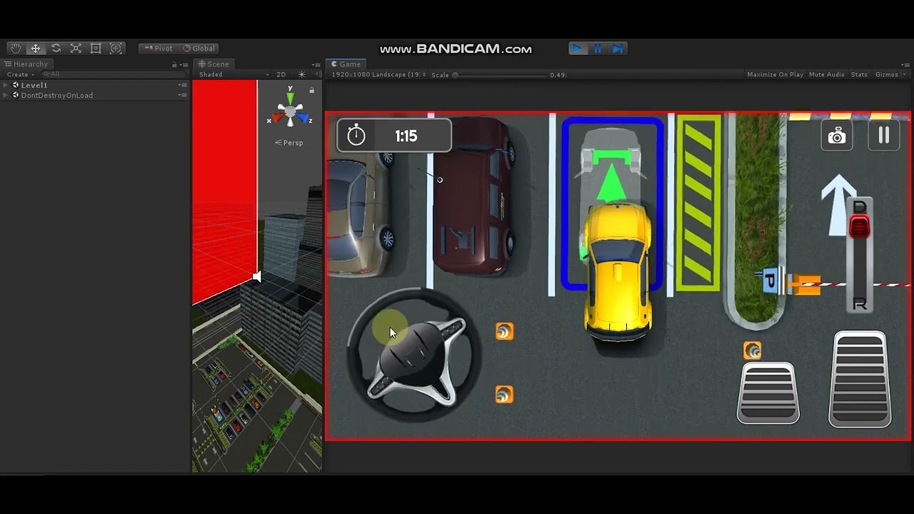 Car Parking School High Graphics 30 Level - Unity Source Code for Sale ...