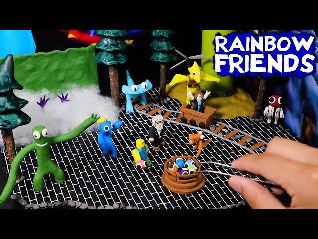 Fazendo Rainbow Friends Chapter 2 😀 Roblox\ Making Rainbow Friends Chapter  2 😬 Roblox with Clay 