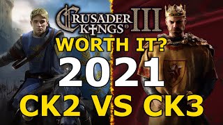 Is CRUSADER KINGS 3 Worth it in 2021? - CK2 VS CK3 REVIEW