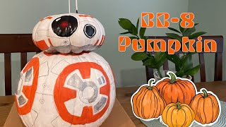 🎃 Pumpkin Craft | How to make BB-8 from Star Wars
