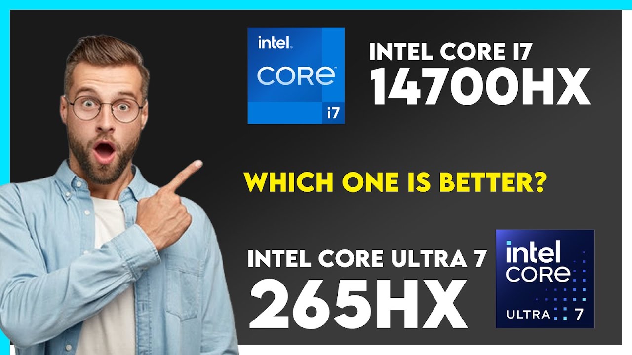 Intel Core i7 14700HX vs Intel Core Ultra 7 265HX Comparison - YouTube