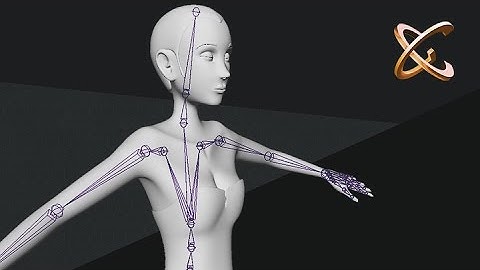 Basic human skeleton - Maya