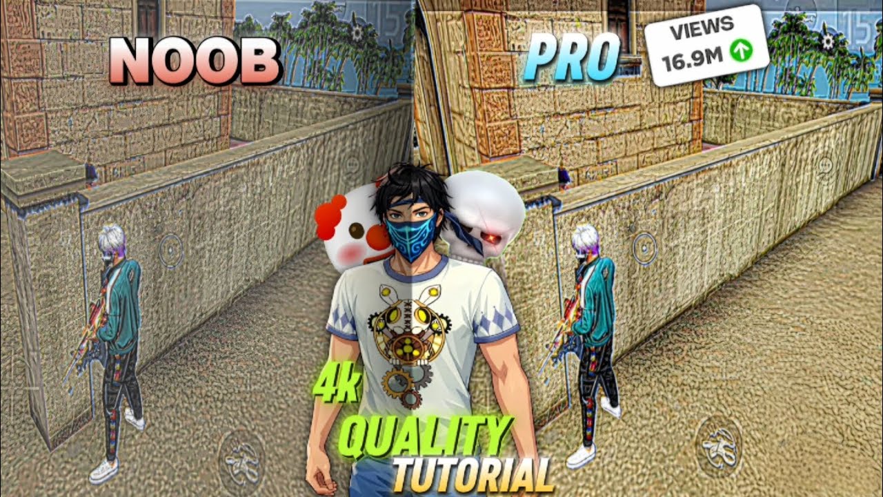 HOW😱 To increase Free Fire Quality Video 4K Quality Tutorial In Capcut 