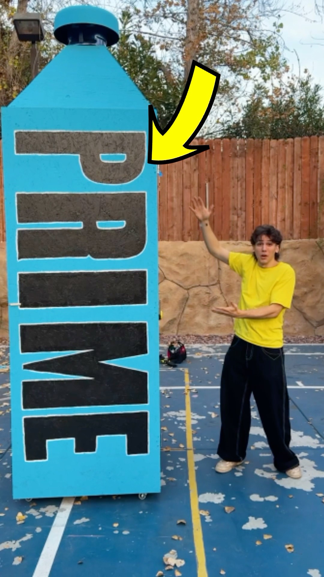 I built a GIANT Prime for Ronaldo ? #shorts