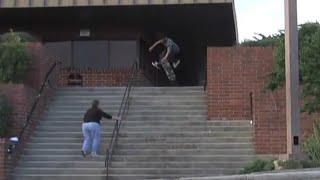 Oviedo 17 stair air walk attempt- Steve Otero booted by Sasquatch