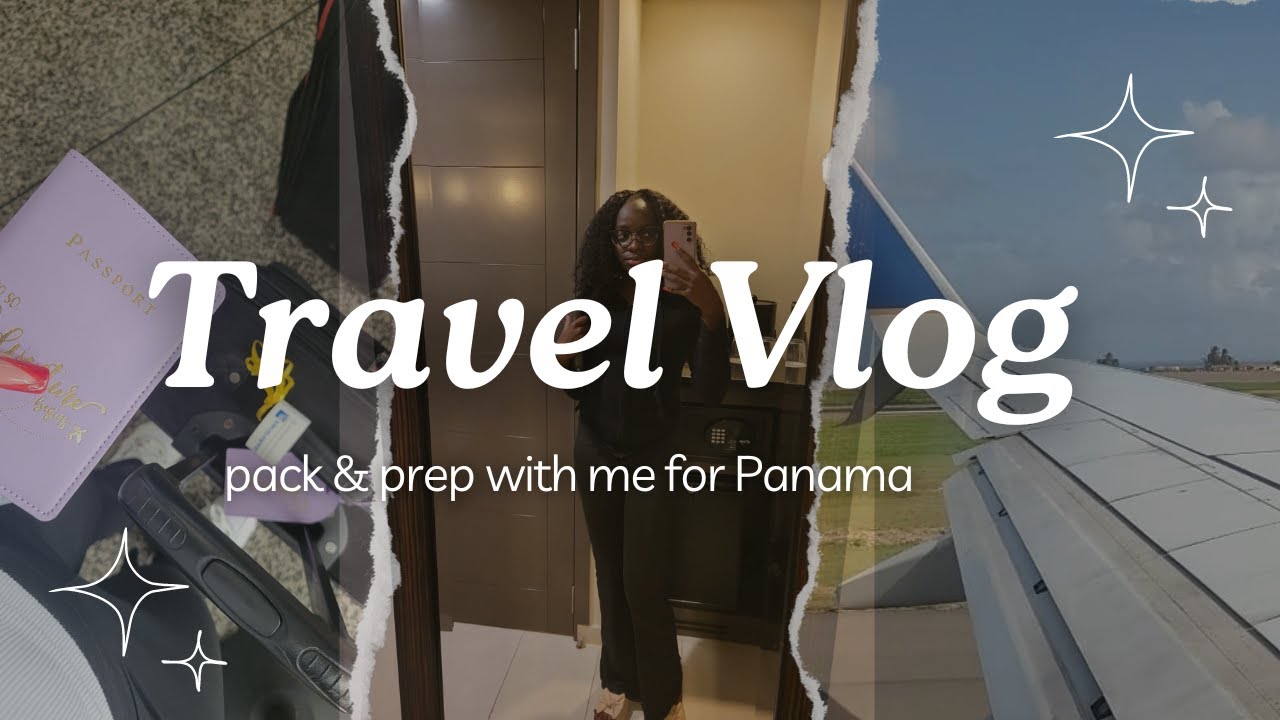 VACATION VLOG! pack & prep with me for PANAMA - YouTube