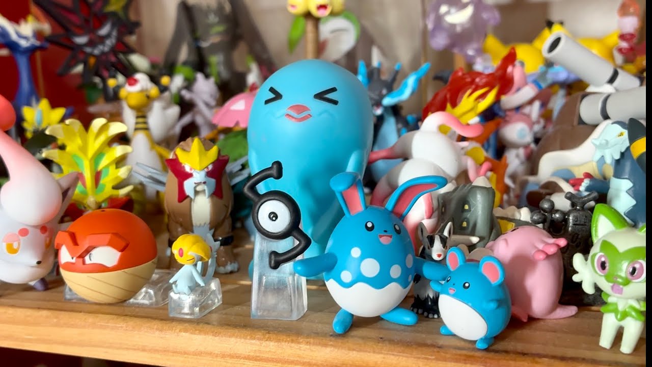I bought some Pokemon figures at a special price! [Scale World