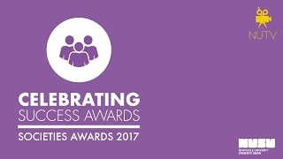 NUSU Society Awards 2017 - Celebrating Success