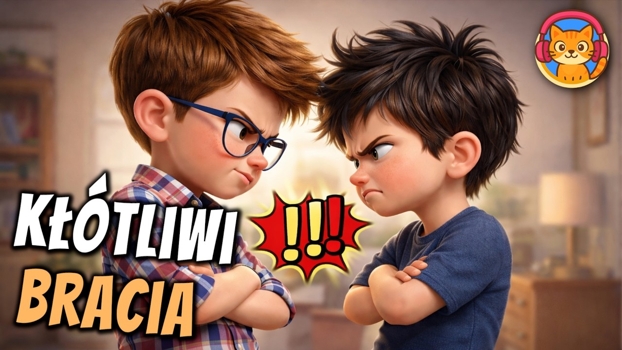 👬💥Kłótliwi Bracia - Bajka do słuchania na dobranoc - Audiobook na dobranoc🎧