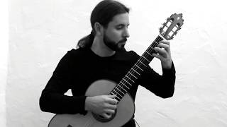 Video thumbnail of "Henry Purcell  "Ground" in c minor, guitar"