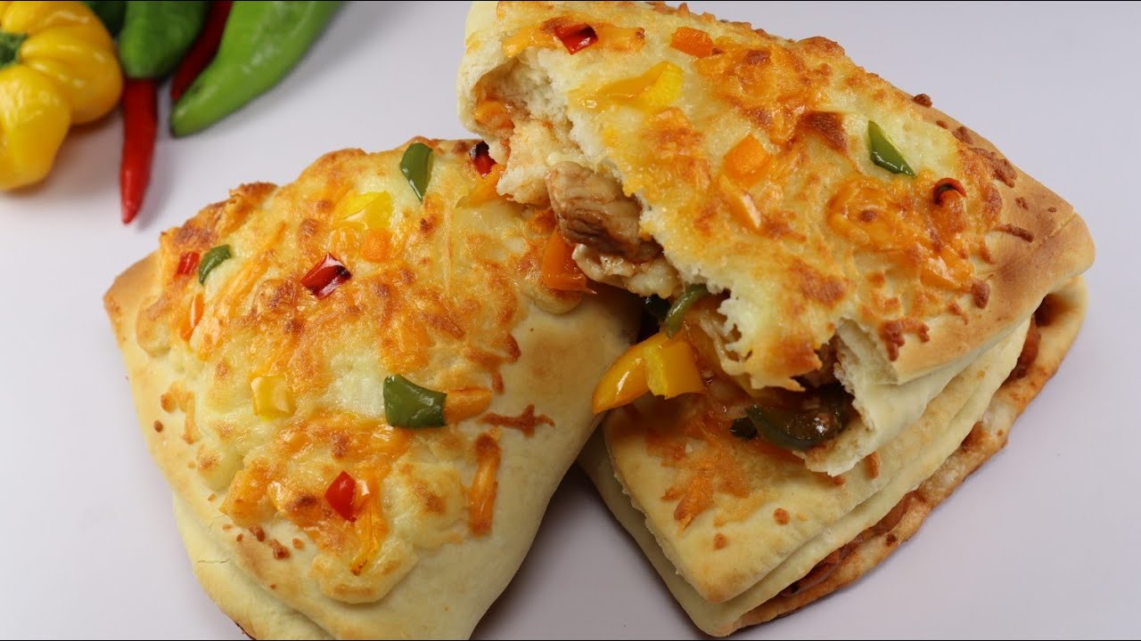 Chicken Pizza Sandwich By Recipes of the World