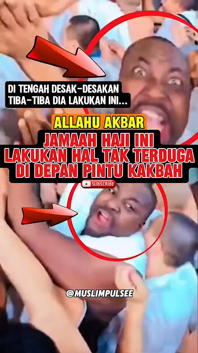 di depan Ka'bah jamaah ini lakukan hal tak terduga‼️ #kakbah #islam #muslimpulsee