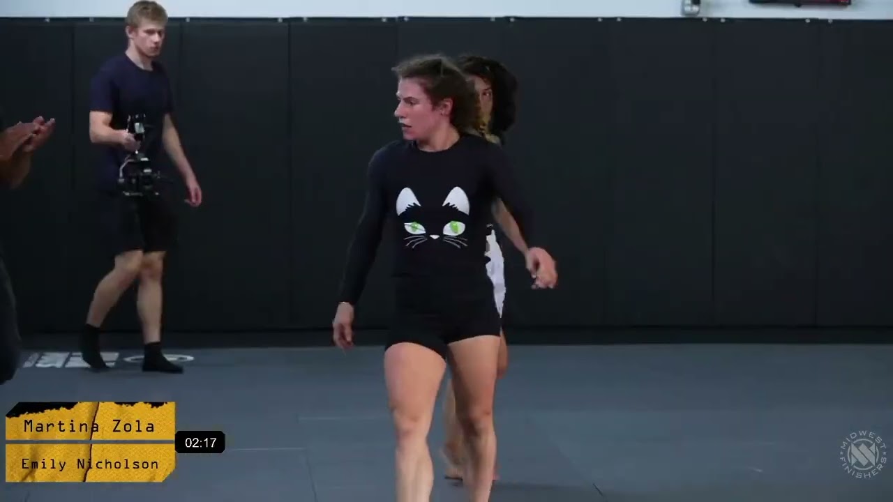 Midwest Finishers 19 - Emily Nicholson vs Martina Zola (Championship Round Womens 125lb)