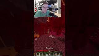 Surviving Minecraft Nether: Lava, Loot, and Crafting Chaos! #shorts
