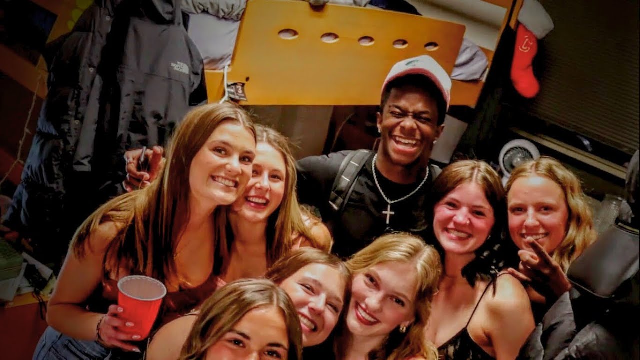 PULLING UP TO COLLEGE DORMS! *UNIVERSITY OF WISCONSIN*