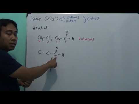 Video: Adakah isomer struktur butanal dan butanon?
