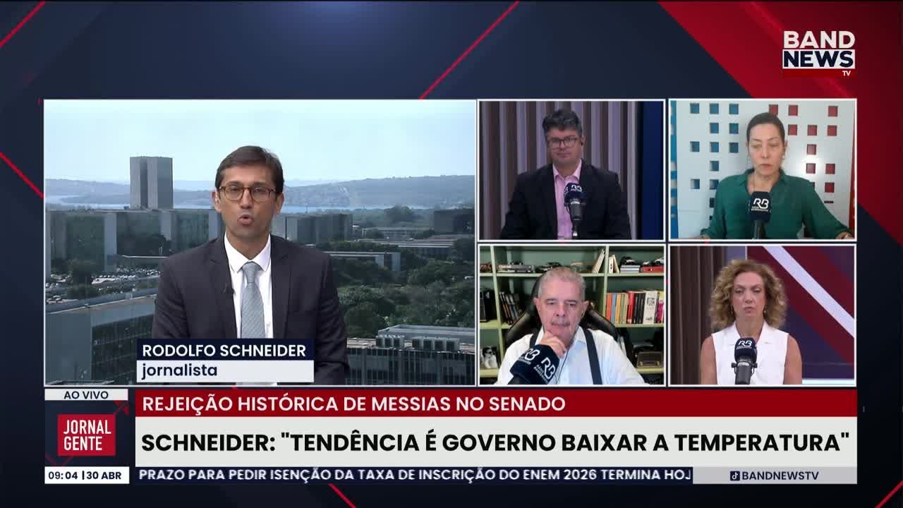 Schneider: rejeição de Messias ao STF é derrota muito clara a Lula