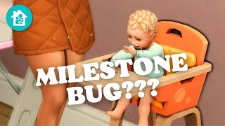 Ep 7 | Lets Play Sims 4 Growing Together | watch me struggle with the milestone bug for 20 minutes