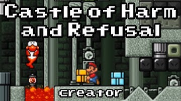 SMF Custom Level: "CASTLE OF HARM AND REFUSAL" - By creator