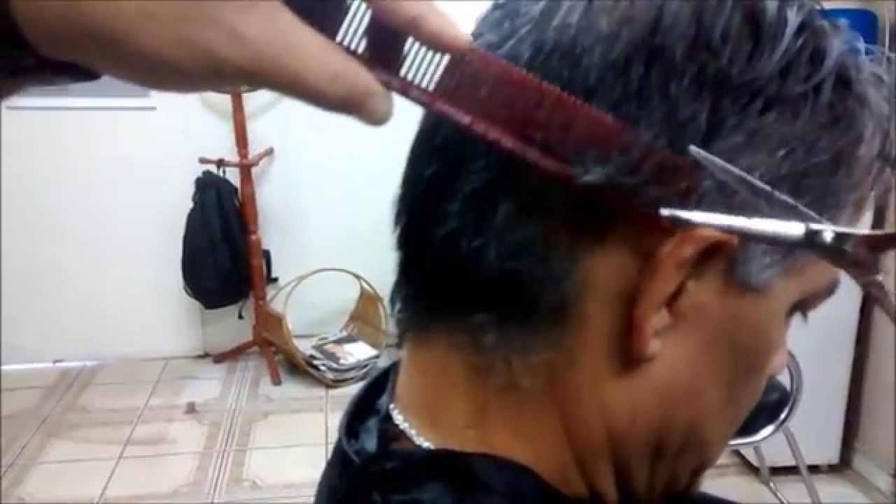 corte de cabelo masculino passo a passo com maquina e tesoura