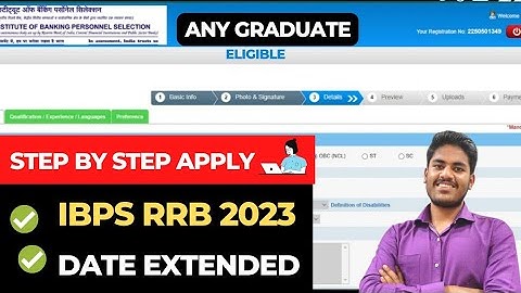 ibps rrb apply online 2023 | ibps rrb application process 2023 | ibps rrb assistant manager apply