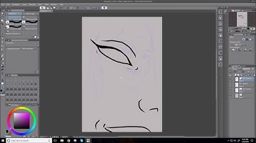 Drawing with Vector or Raster Layers Tutorial [Clip Studio Paint]