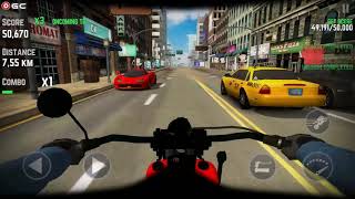Highway Real Traffic Bike Racer - Motor Racing Games - Android Gameplay FHD #2 screenshot 5