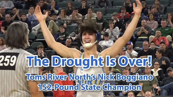 Toms River North's Nick Boggiano Wins 152-Pound State Title | N.J. Wrestling Finals in Atlantic City