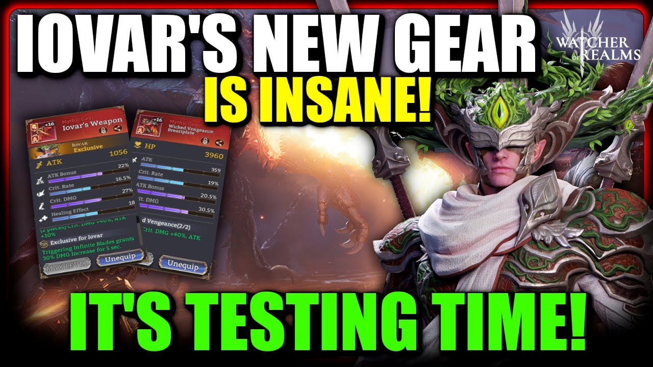 Testing Iovar's Exclusive Gear! - Is it worth it? | Watcher of Realms