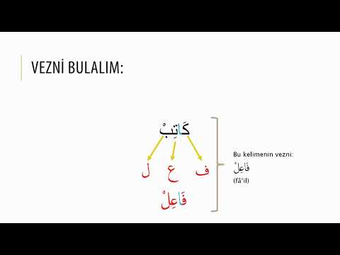 Osmanlı Türkçesinde Arapça Unsurlar: Vezinlere Giriş