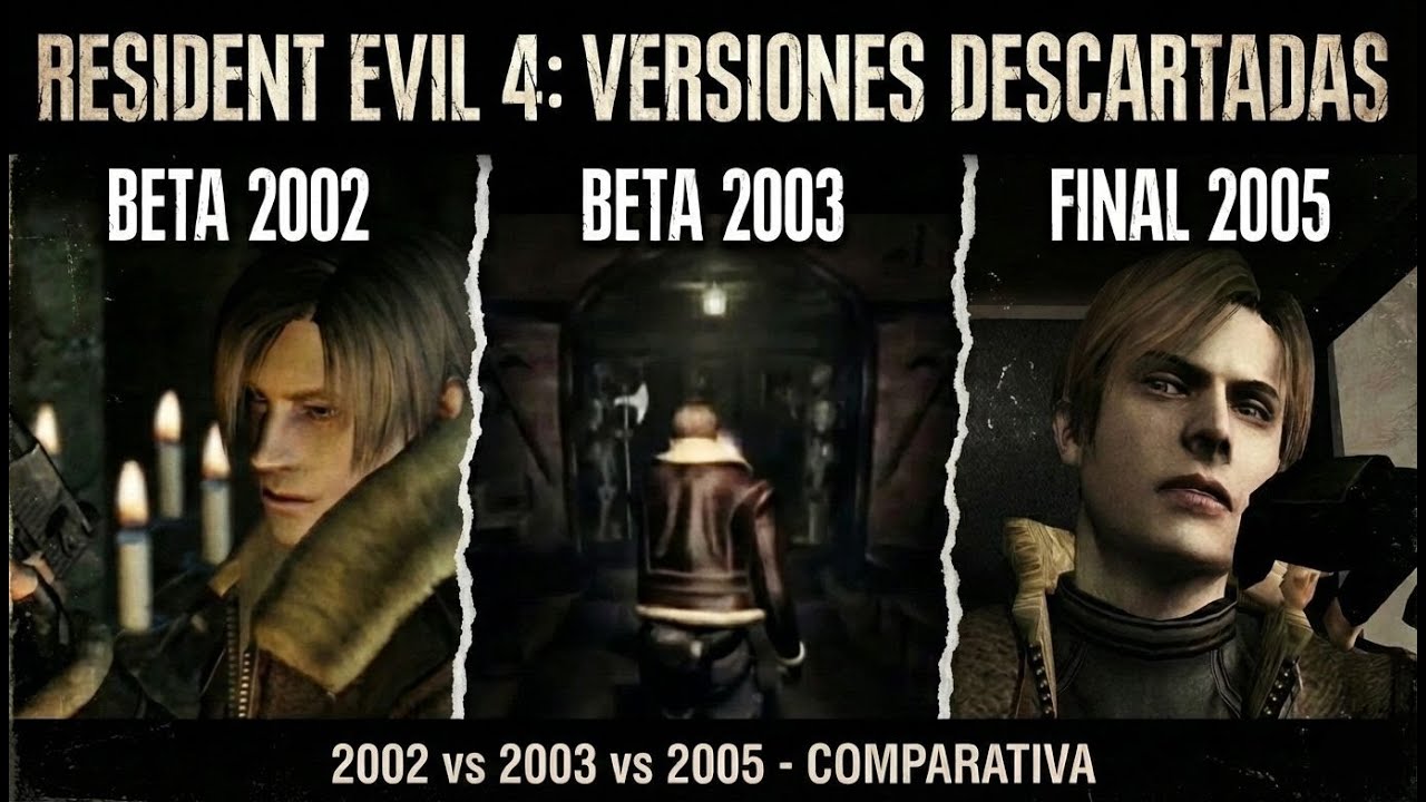 Resident Evil 4 del 2005 y sus versiones DESCARTADAS